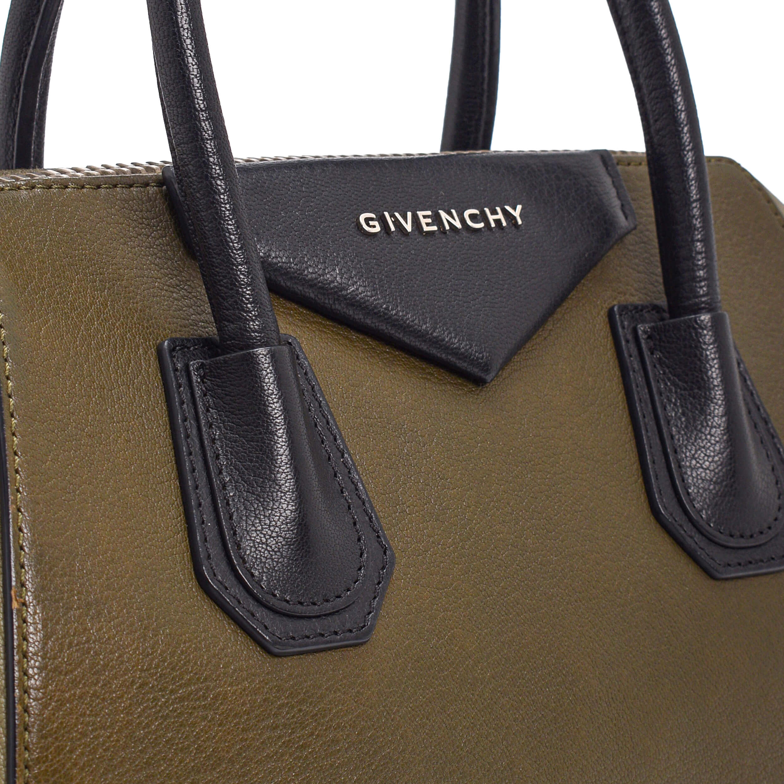 Givenchy -  Khaki Antigona Small Bag